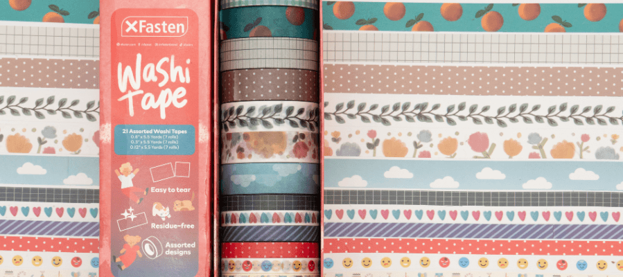 DIY Wonders: 5 Creative Uses for XFasten Washi Tape