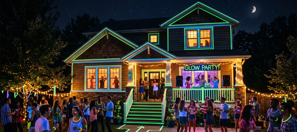 Glow in the Dark Tape: Easy, Safe Halloween Décor Ideas