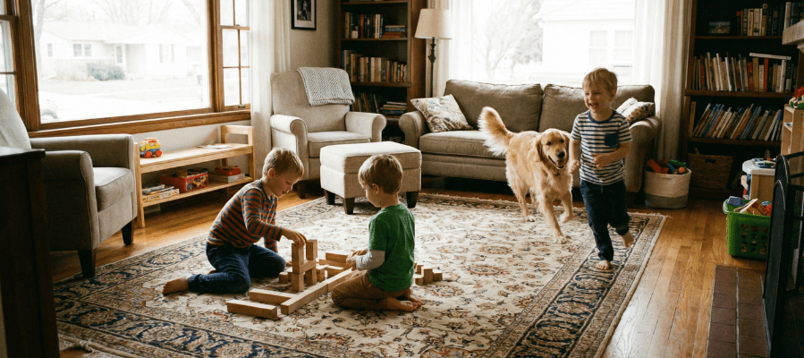 Carpet Safety 101: Preventing Slips on Hardwood and Tile
