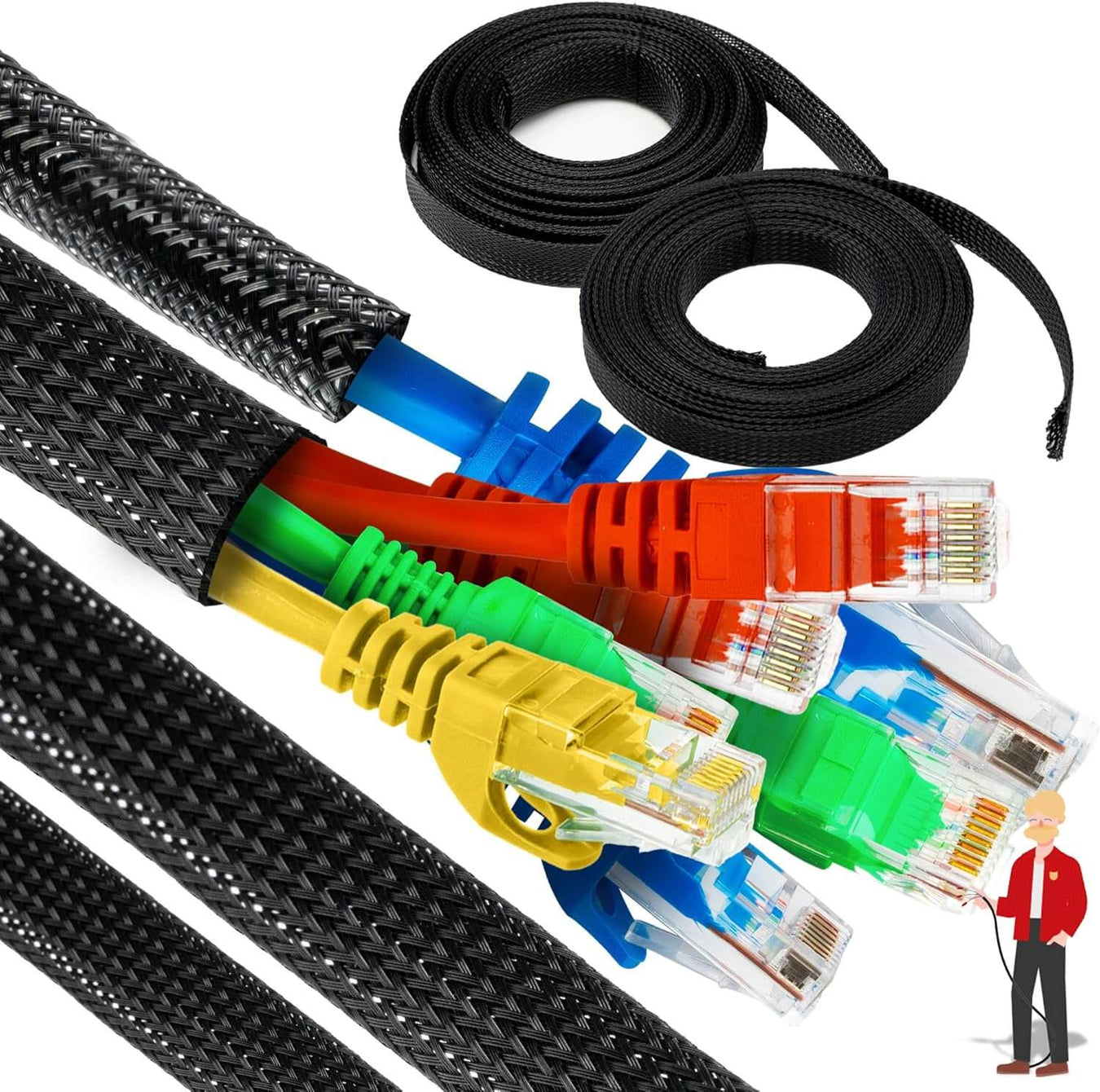 [WIRING & CABLE MANAGEMENT] FOR ROUTING & BUNDLING CABLES