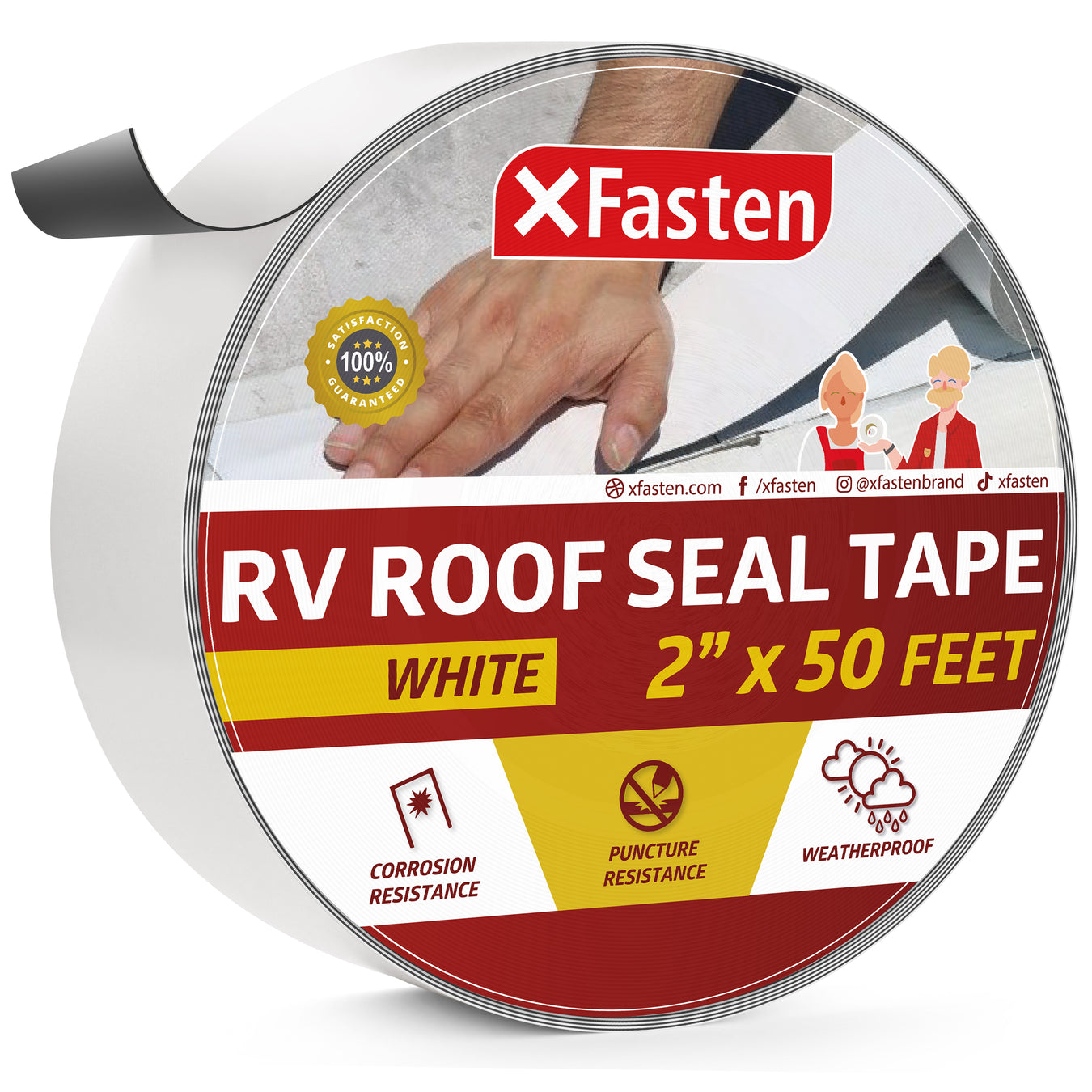RV Roof Seal Tape