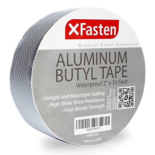 XFasten Black Butyl Seal Tape 1/8-Inch x 3/4-Inch x 30-Foot