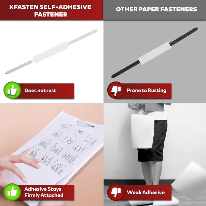 XFasten Self-Adhesive Fastener | 500 pack
