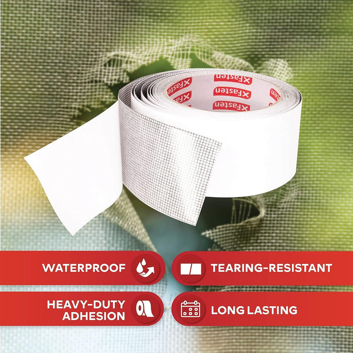 Velcro Industrial Strength White Tape, 2 x 15