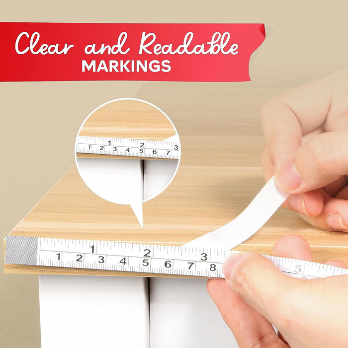 1/2 Wide Bench Tapes: Adhesive Tape Measure