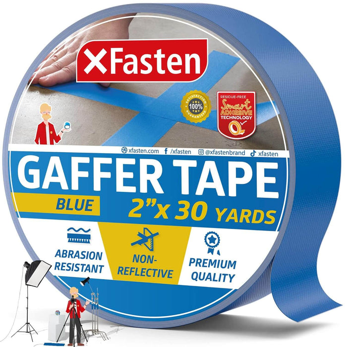 XFasten Gaffer Tape | 2 Inches x 30 Yards