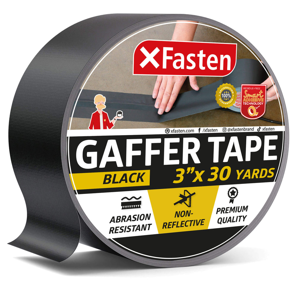 XFasten Double Sided Tape Woodworking Tape 1-Inch x 36-Yards, 6