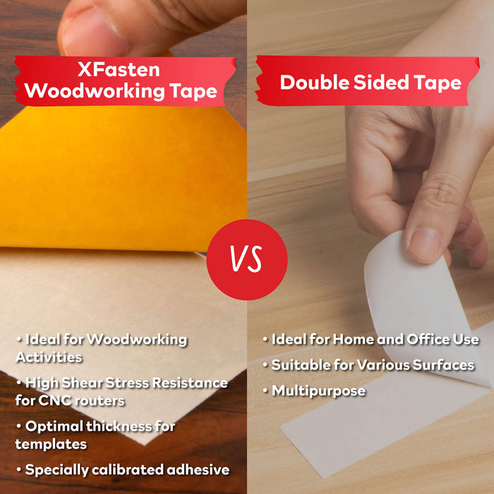 double sided woodworking tape