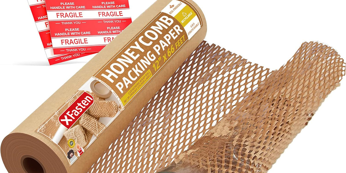 Honeycomb Packing Paper Box 12″ W X 820 Ft Cushioning Wrap