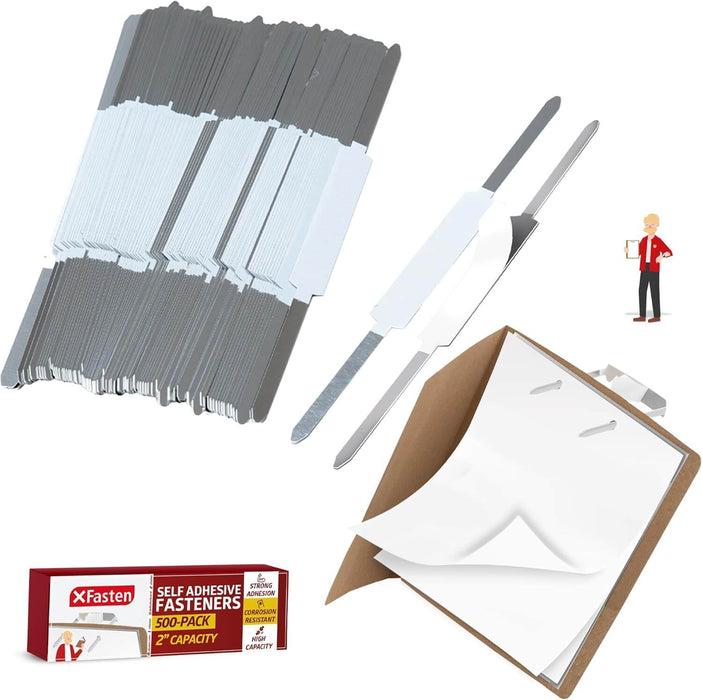 XFasten Self-Adhesive Fastener | 500 pack
