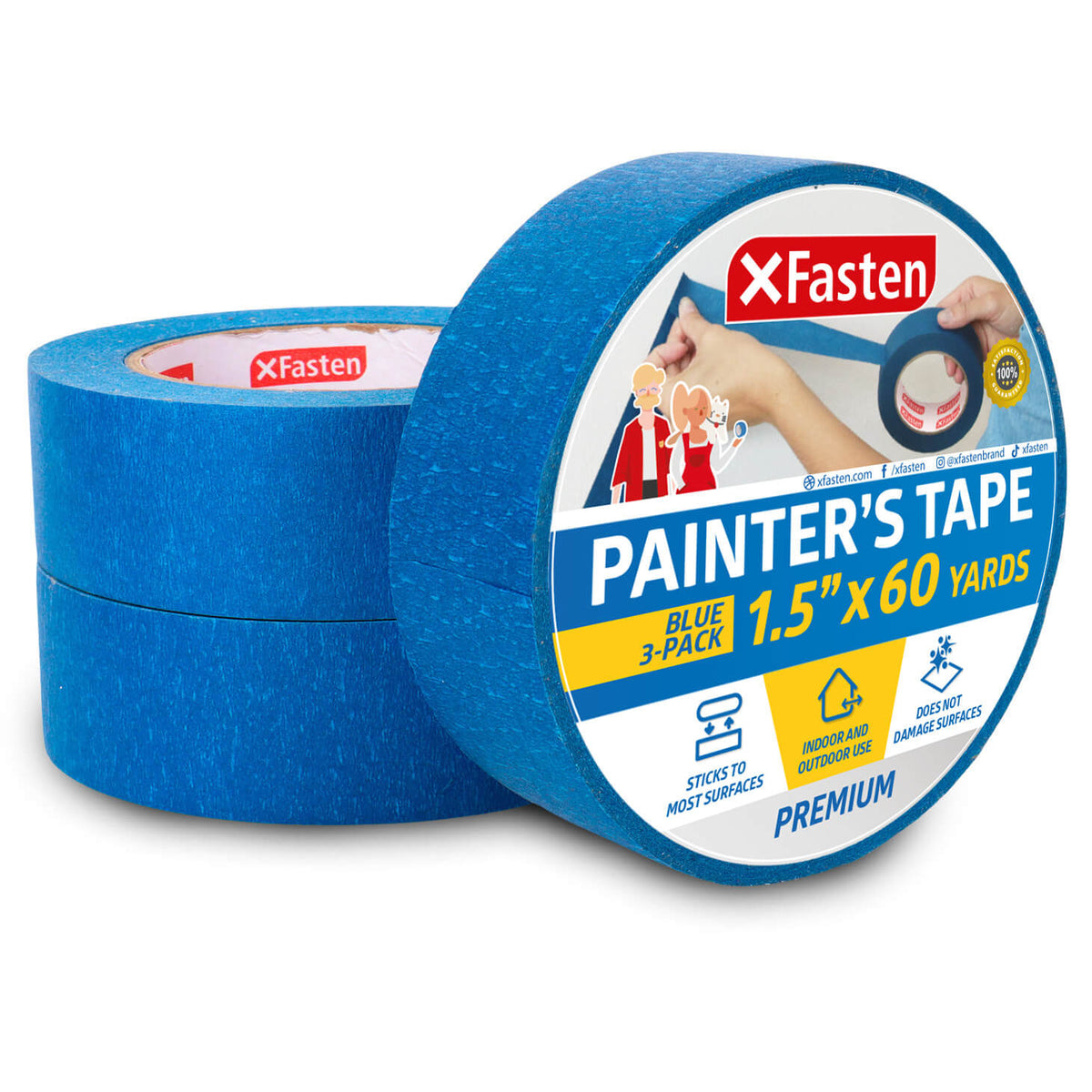 Blue Painter's Tape-2 inch-For Sale-Cheapest Wholesale Price