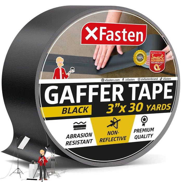 XFasten Gaffer Tape | 2 Inches x 30 Yards