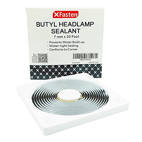 Buy XFasten Butyl Sealing Tape, Black, 1/8-In x 3/4-In x 30-Foot
