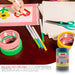 XFasten Colored Masking Tape Craft Set, 1-Inch x 30 Yards, 6 Pack - XFasten