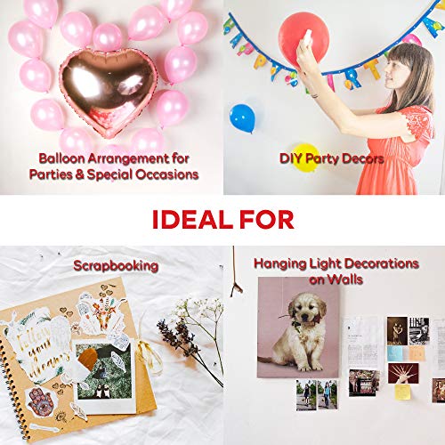 Removable Glue Dots for Foil Balloon Wedding and Birthday Decor