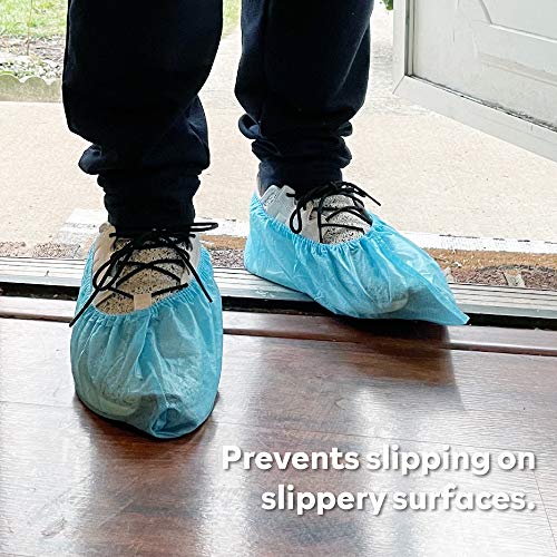 Thicken Reusable Elastic Shoe Cover Home Indoor Antiskid Overshoes  Non-woven₊