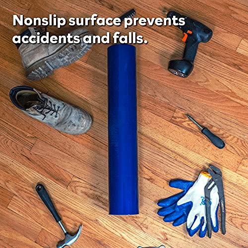 Floor Protection Film, 24 inch x 200' roll, Made in USA, Blue Self