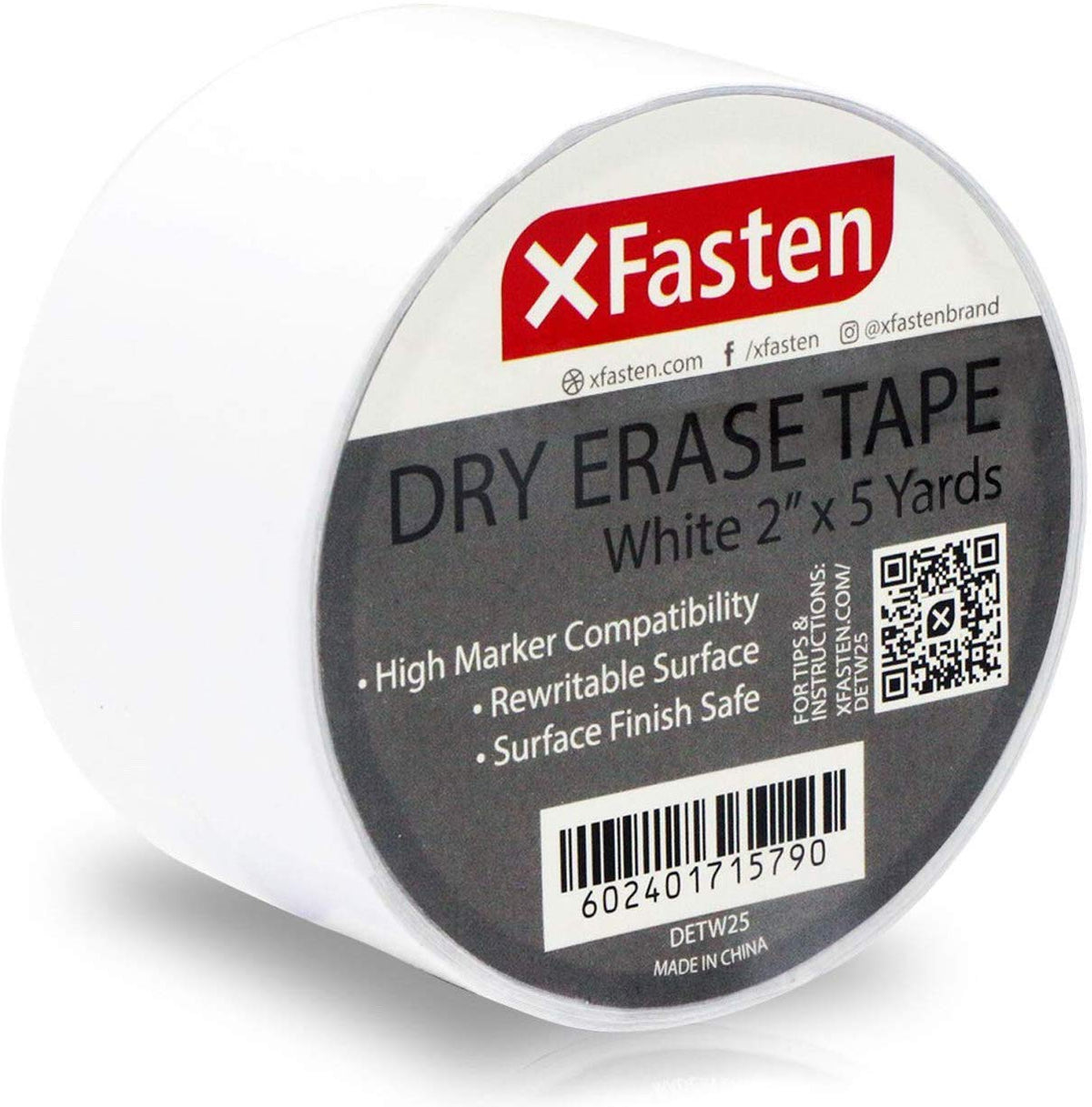 Dry Erase Tape 2 wide x 5 yards