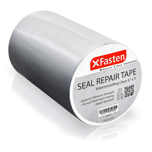 XFasten Seal Repair Tape, Clear, 6-Inch x 5-Foot - XFasten