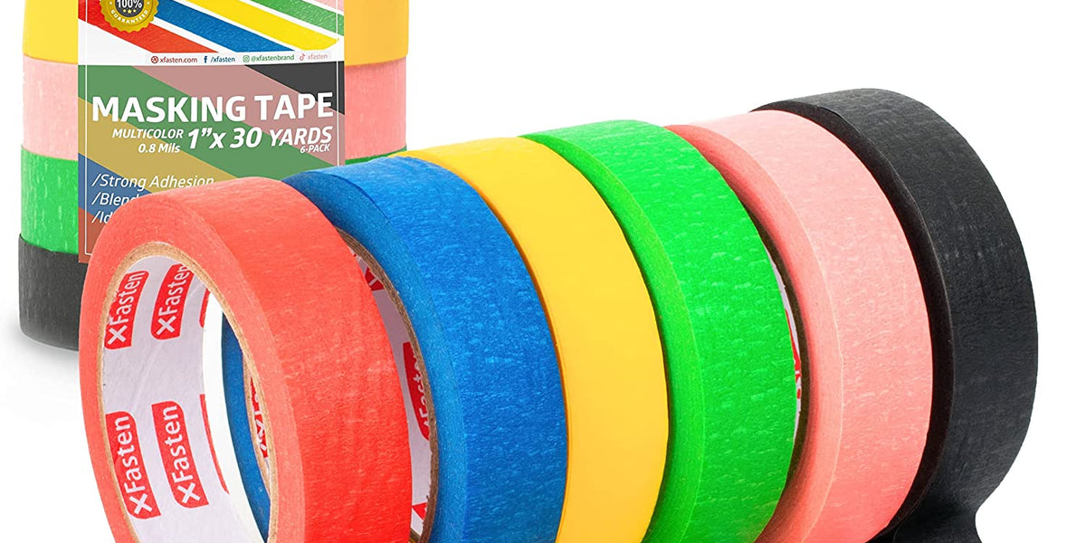 Colorations® 1 Colored Masking Tape Tapes Glue Arts & Crafts All