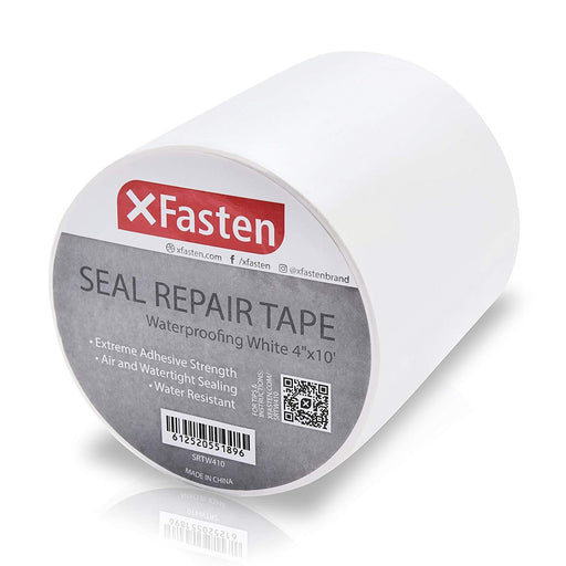 XFasten Seal Repair, White, 4-Inch x 10-Foot, - XFasten